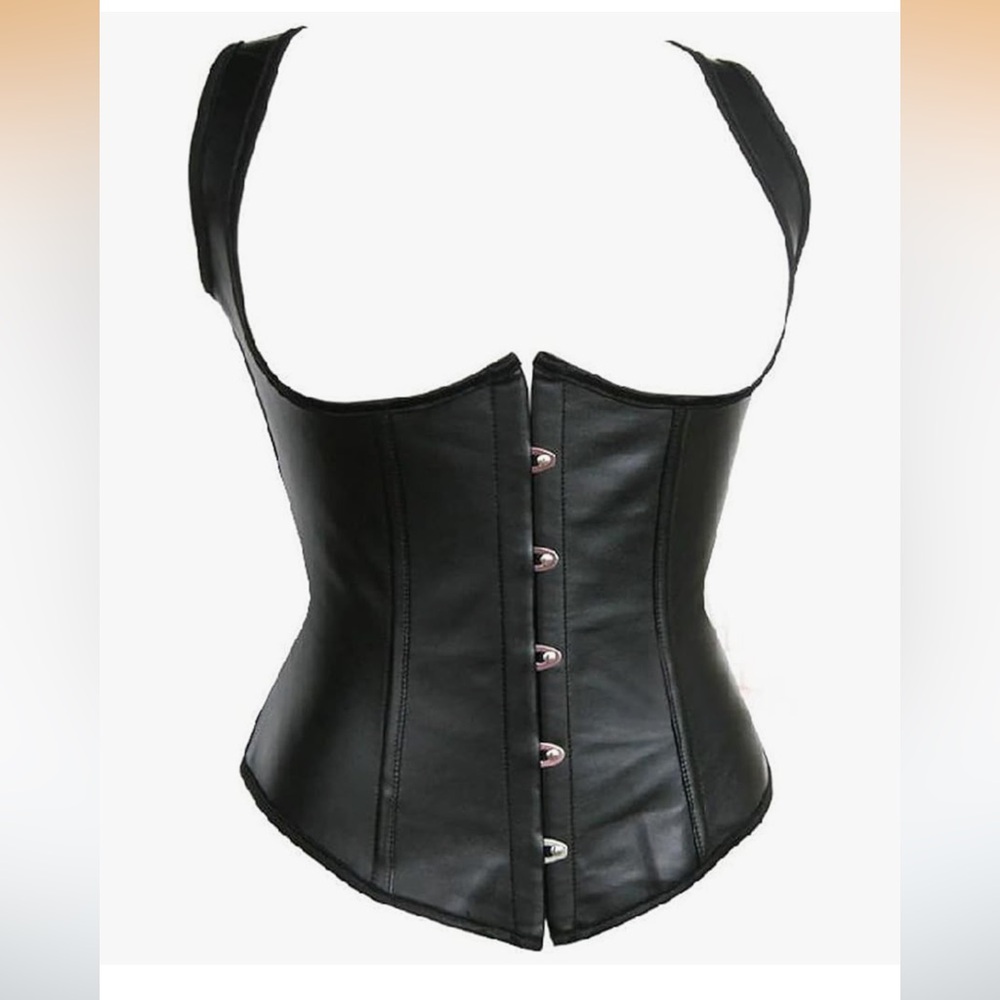 Black Underbust Corset -XL